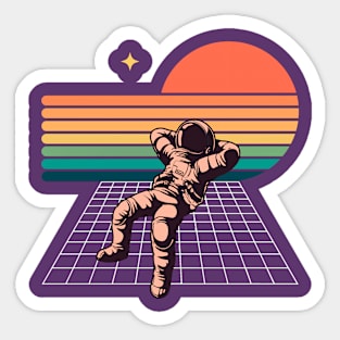 Chill Astronaut Sticker